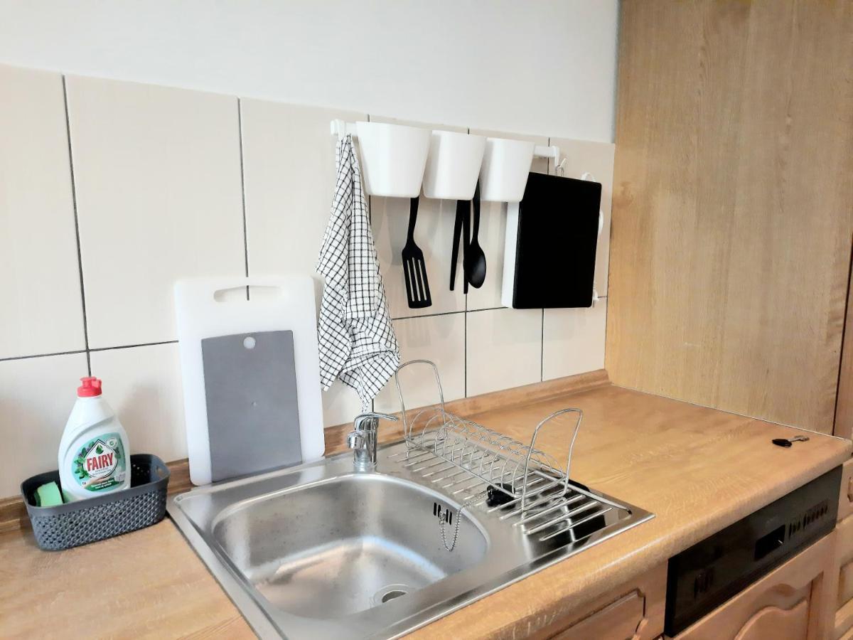 M&M Apartment X Self Check-In Panevėžys Exteriör bild